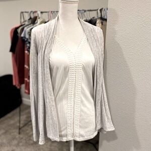 Active Life Super Soft Open Front Jersey Knit Yoga Cardigan